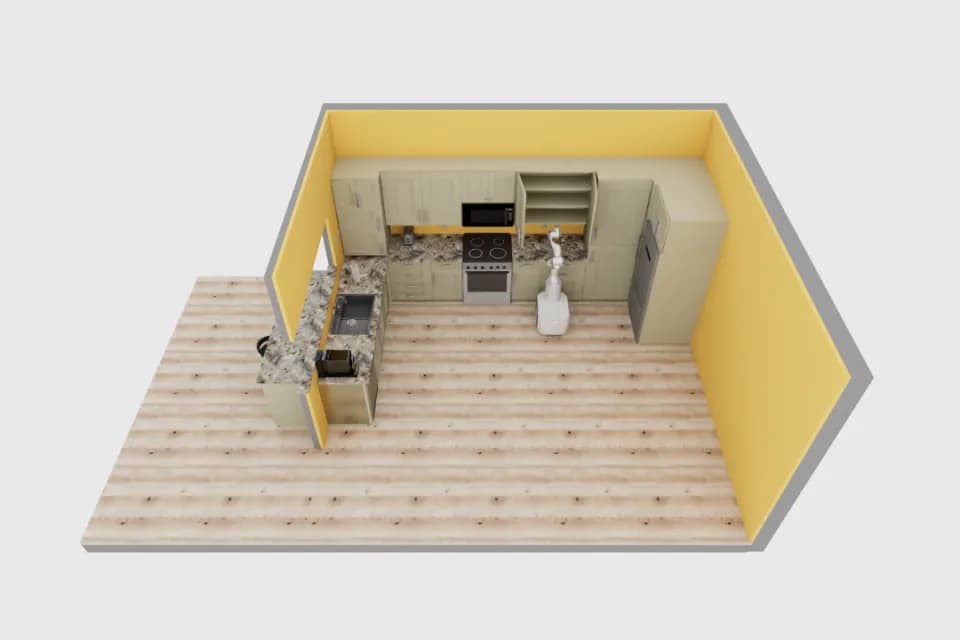 RoboCasa dataset sample.