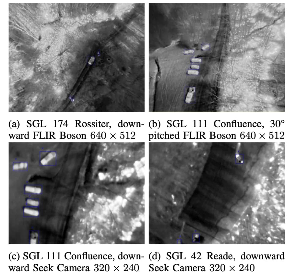 WIT-UAS (Wildland-fire Infrared Thermal UAS Dataset) dataset sample.