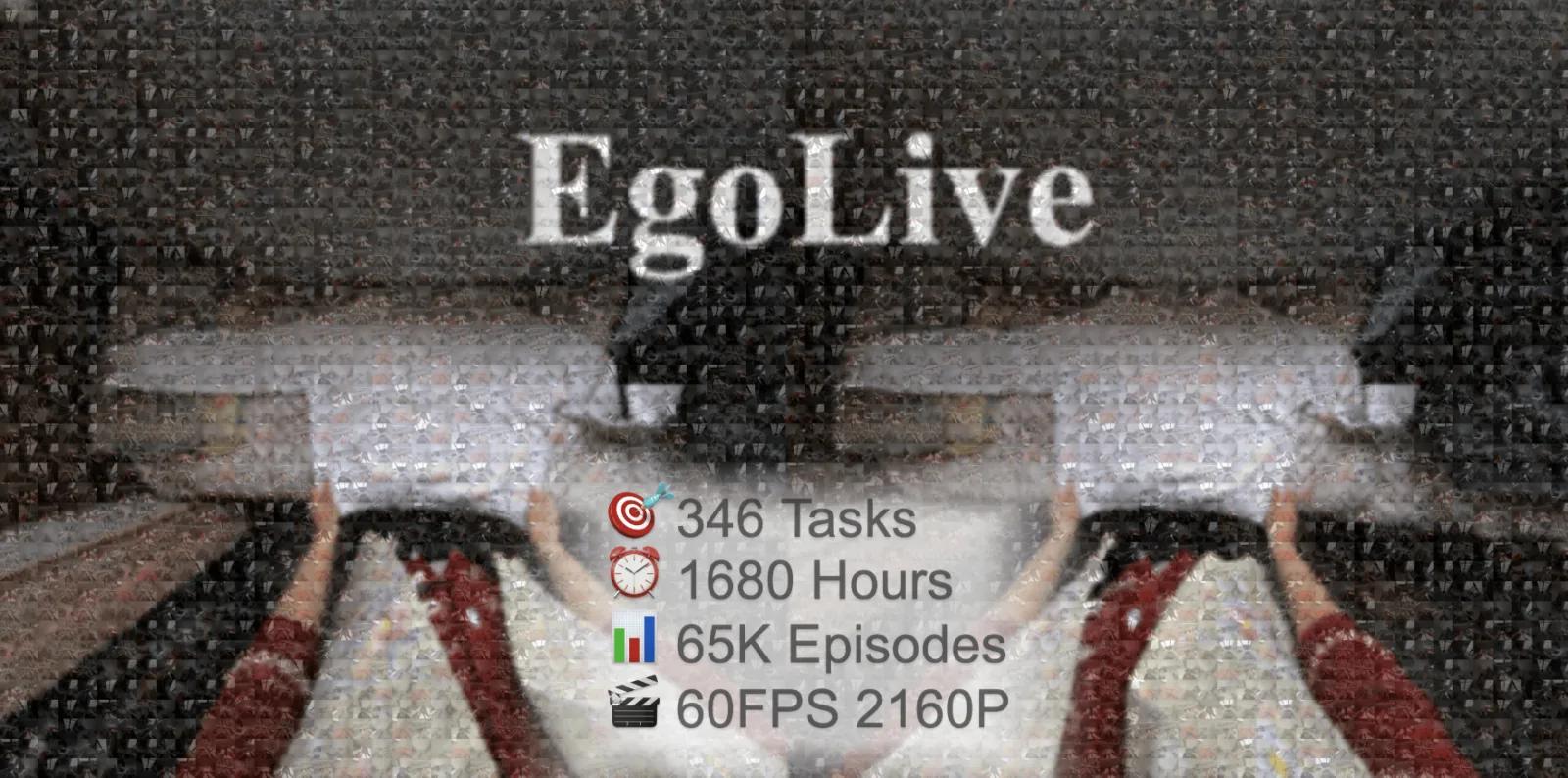 EgoLive official paper cover.