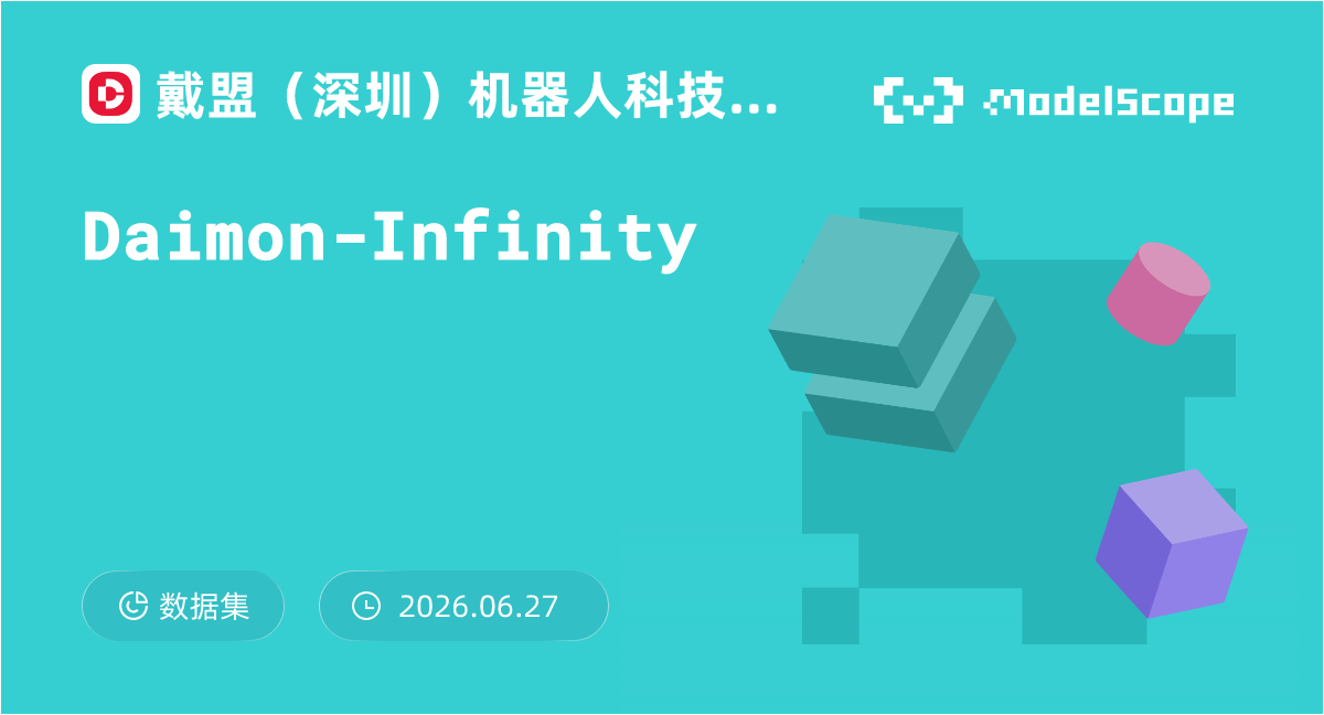 Daimon-Infinity official project page preview.